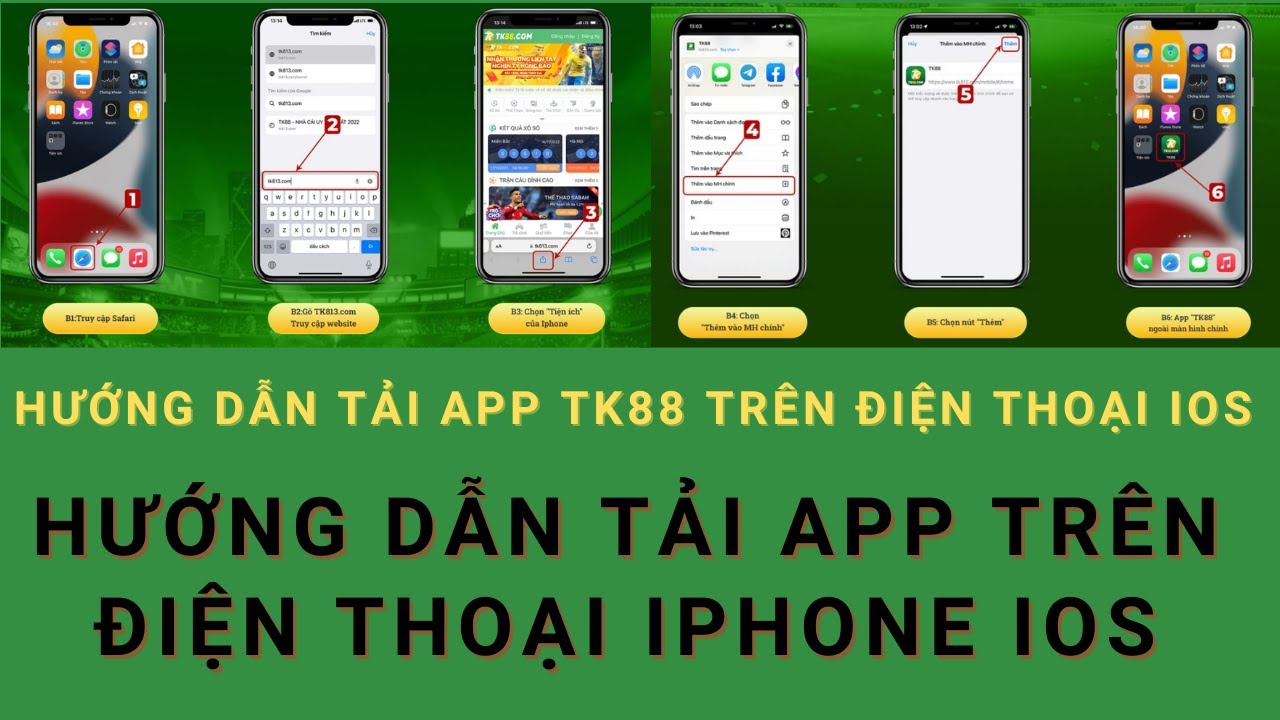 Cách tải TK88 trên iOS nhanh chóng đơn giản 